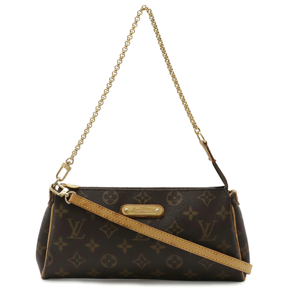 LOUIS VUITTON Monogram Eva Accessory Bag Handbag Chain Shoulder